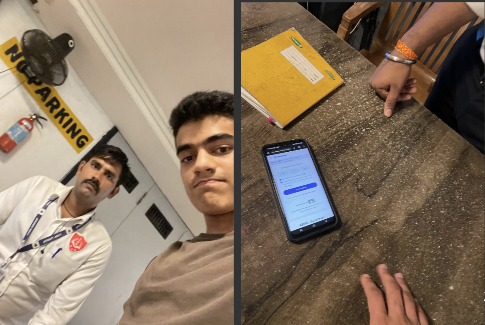 Siddhant took on the ambitious task of getting over 10 people to sign up for the public health scheme, Ayushman Bharat Yojana.